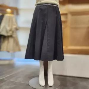 [플라스틱아일랜드] 플라스틱아일랜드 허리배색밴딩스커트 PR2WS081