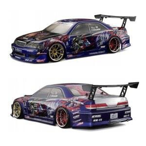 체이서 마크 2 II JZX100 1/10 클리어 바디 라이트 버클 + 리어 윙 포함 RC 드리프트 카 타미야 tt02 tt01 교쇼 fazer mst rmx