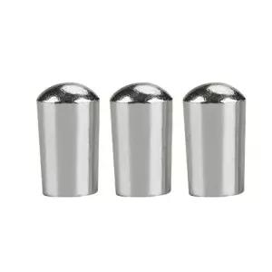 일렉트릭 기타리스트 DIY 수리 무대 공연을 위한 기타 스위치 노브 구리 팁 3Pcs 토글 3.5mm / 0.14인치