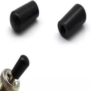 삼헤롬 2pcs 메탈 LP 스타일 3방향 토글 스위치 노브 에피폰용 M3.5 기타 블랙 - 3.5mm