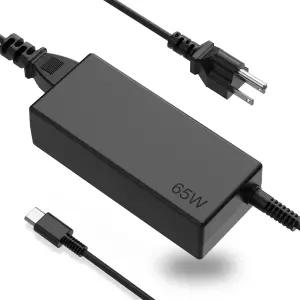 스카이베스트 65W USB C 충전기 교체용 레노버 씽크패드 X1 X13 T14 T15 E15 T480s T490 요가 7i 9i 씽크북