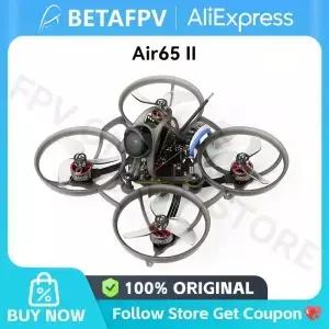 BETAFPV 프리스타일 에어65 II 챔피언 ELRS 2.4G 브러시리스 우프 쿼드콥터 RC 미니 드론 (LA 시 1S 95C