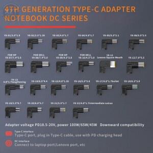 모니터전원선 20V100W 노트북 어댑터 커넥터 ACER호환 C 콘센트 남성 잭 USB 암 변환기
