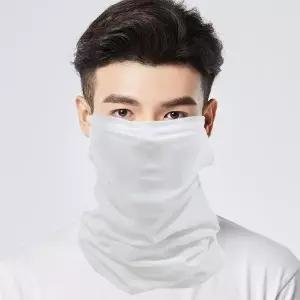 [하프클럽/셀러허브_아웃도어]쿨링소프 스포츠 귀걸이형 쿨 멀티스카프(화이트)