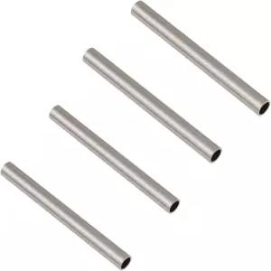 SG 스토어 4x 스테인리스 스틸 시계 밴드 스프링 바 튜브 2.4x1.8mm 최대 두께