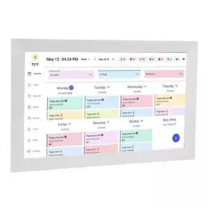 15.6인치 터치스크린 WiFi 스마트 디지털 캘린더 인터랙티브 디스플레이 사진 액자 플래너 가족용 앱