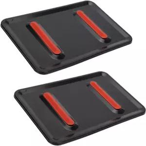 TOPINCN 2Pcs 철 단열 보드 다림질 보호 받침대 패드 플레이트 스팀 매트 스탠드 내열 기계 액세서리