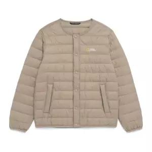 내셔널지오그래픽 N261UDW910 케루스 경량 구스다운 점퍼 OAK BEIGE 경량패딩 덕