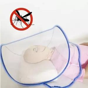 (옵션 빨강)휴대용 얼굴 모기장 간편 설치 접이식 소형 텐트 캠핑 방충망 원터치 침대 대형 사각