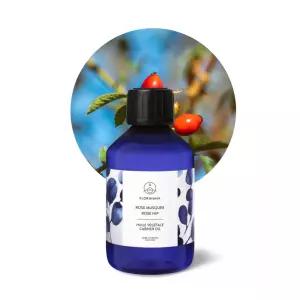 프랑스 플로리하나 천연 유기농 로즈힙 씨 캐리어오일 200ml 피부 모발 마사지용