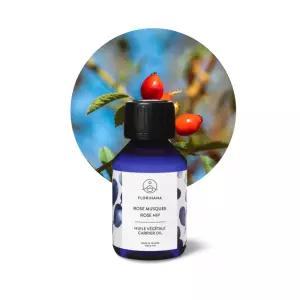 프랑스 플로리하나 천연 유기농 로즈힙 씨 캐리어오일 100ml 피부 모발 마사지용