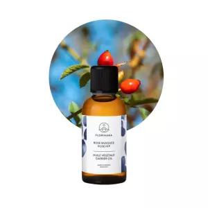 프랑스 플로리하나 천연 유기농 로즈힙 씨 캐리어오일 50ml 피부 모발 마사지용