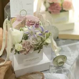WL (별별창고) 플라워박스 투명 꽃 선물 박스 상자