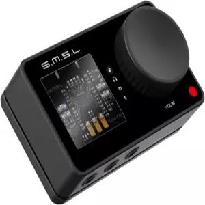 SMSL 나노 ONE 게이밍 외장 사운드 카드 마이크/USB 입력 3.5mm 헤드폰 출력 4가지 모드 음악/게임/7.