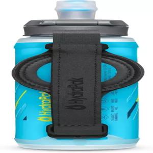 HydraPak SkyFlask 속도 - 접이식 휴대용 러닝 물병 350ml 단열 조절 가능한 스트랩 경량 방수 캡