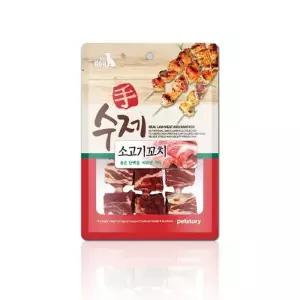 (2개묶음)펫스토리 수제 소고기꼬치 90g