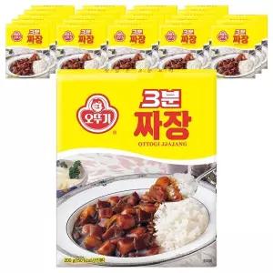 오뚜기 3분 짜장 200g 24개 선택