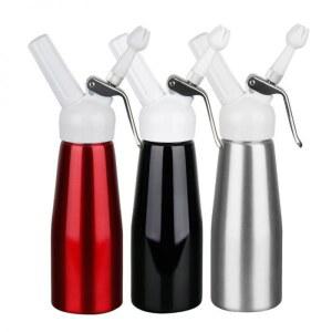 룰라바나 우유 스텐 디스펜서 가스 휘핑 250ml 01 스테인레스 거품기 라미네이터 머리빨
