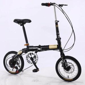 EAJ 산책 미니벨로 A 1 16인치 폴딩 7m 2 초경량 자전거 화이트 BIKE