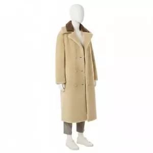 로보 24FW 스페인 라도마 리버시블 더블 롱무스탕
