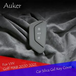 [호환품]자동차 열쇠가없는 원격 케이스 VW 골프 용 시트 체인 스마트 호환 커버 8 MK8  액세서리