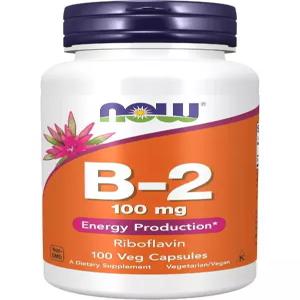 NOW Foods Supplements  비타민 B-2  캡슐 100정