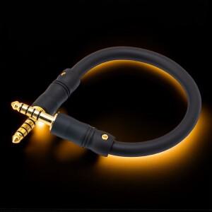 일본 Mogami Hifi OFC 4.4mm 밸런스드 오디오 어댑터 케이블 골드 플러그 남성-남성