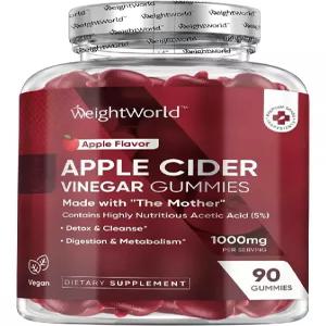 WeightWorld 애플 사이다 식초 구미젤리 90개