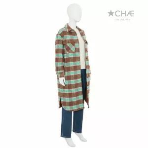 채컬렉티브 25FW 알파카 체크 코트 겨울 울코트 아우터
