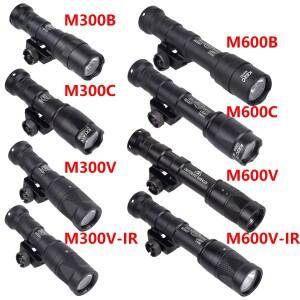SureFire M600 서바이벌 에어소프트 플래시라이트 무기 스카우트 LED 라이트