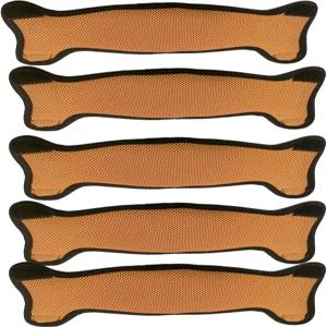 Virvan 5Pcs 하드햇 스웨트밴드 3겹 세탁 가능한 면 라이너 용접 헬멧용 소프트 스펀지 재사용 컴포트