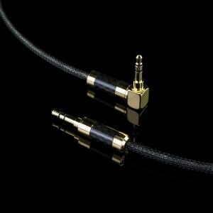 HIFI 실버 도금 AUX 케이블 잭 3.5mm 오디오 스피커 휴대폰 헤드폰 자동차 코드 저소음