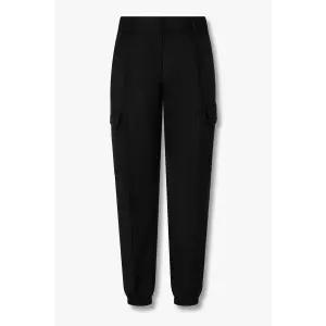 ARMANI EXCHANGE X남성 원 턱 릴랙스트 핏 카고 조거 팬츠 A415342006블랙 3300710