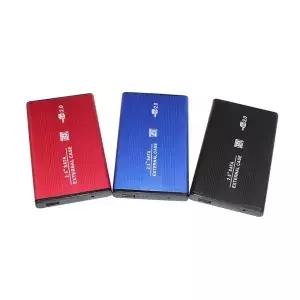 2.5인치 USB 2.0 SATA 외장 하드 박스 최대 3TB HDD 드라이브 케이스 윈도우/맥용