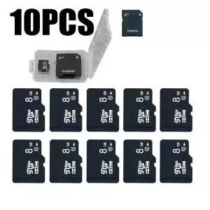 10개입 TF 카드 Class10 128GB 메모리 SD 디지털 기기용 플래시