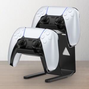 [호환품]컨트롤러 디스플레이 스탠드 공간 절약형 데스크탑 스위치/PS5/PS4/Xbox 게임 액세서리용 듀얼 홀