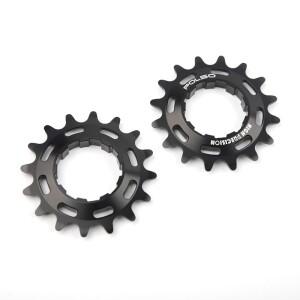 POLSO BMX 자전거 Freewheel 16T 18T 단일 속도 톱니바퀴 알루미늄 합금 7075 사이클링 부품