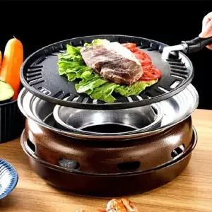 캠핑화로그릴 화로대 1P 화로구이 바베큐 고기불판-WFODDTO