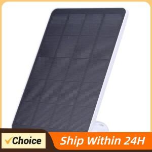 20W 태양광 패널 DC3.5x1.35 포트 충전기 IP65 방수 360도 회전 링 스포트라이트 카메라/링 스틱업 카메라