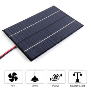 10W 휴대용 태양 전지 패널 DIY 12V-18V 배터리 셀 USB 보조베터리 야외 캠핑 하이킹 열 충전기 휴대폰에