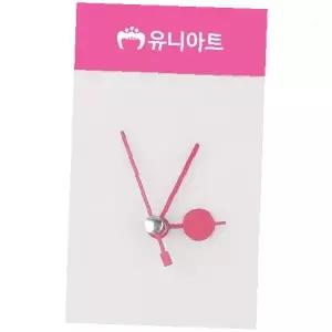 시계 바늘 세트 핑크 무브먼트 교체 부품 DIY 시계 제작 공예 재료 수리 부속