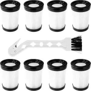 파불레타 FSV101 및 호환되는 8pcs 진공 필터 교체 지르누어 G165 G160 아포돈 A300용 청소 브러시가