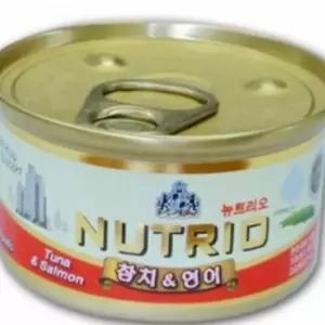 뉴트리오 고양이캔 참치연어 80g 24개 1Box