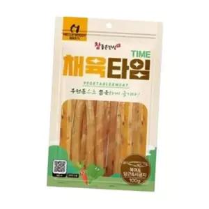 참좋은간식 채육타임 100g 1팩 북어-당근-시금치