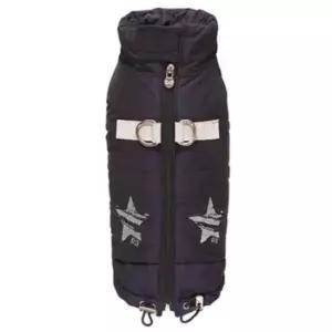 [반려패션] 퍼플 Star 605 Padding Real Memory Vest