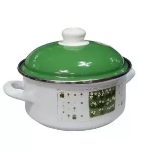 찌개 냄비 법랑 인덕션 라면 ELO 그린 18cm
