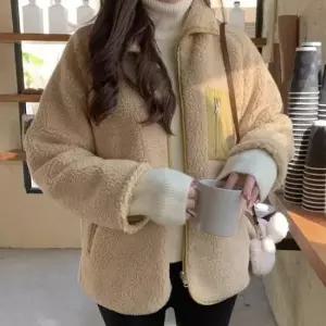 후리스집업 여성 양털자켓 데일리 집업점퍼 사무실 외투 아우터