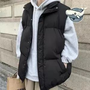 남성패딩조끼 대학생 겨울 필수 아이템 남성 패딩 조끼