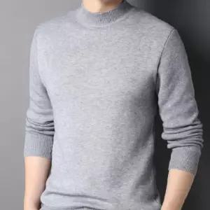 남성 남자 가을 겨울 반목티 니트 목폴라티 터틀넥 Ggo85klV
