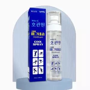 뿌리는 호관원 고함량 마그네슘 스프레이 120ml 쿨스프레이 미세펌프